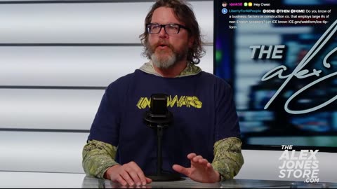 ALEX JONES - INFOWARS LIVE - ALEXJONES.NETWORK - THERE'S A WAR ON FOR YOUR MIND! ➡ THE ALEX JONES SHOW • WAR ROOM WITH OWEN SHROYER • THE AMERICAN JOURNAL WITH HARRISON SMITH • SUNDAY NIGHT LIVE WITH CHASE GEISER