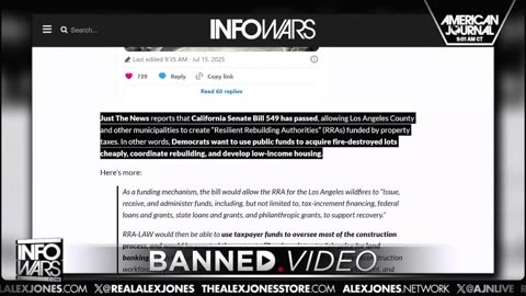 ALEX JONES - INFOWARS LIVE - ALEXJONES.NETWORK - THERE'S A WAR ON FOR YOUR MIND! ➡ THE ALEX JONES SHOW • WAR ROOM WITH OWEN SHROYER • THE AMERICAN JOURNAL WITH HARRISON SMITH • SUNDAY NIGHT LIVE WITH CHASE GEISER