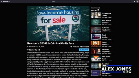 ALEX JONES - INFOWARS LIVE - ALEXJONES.NETWORK - THERE'S A WAR ON FOR YOUR MIND! ➡ THE ALEX JONES SHOW • WAR ROOM WITH OWEN SHROYER • THE AMERICAN JOURNAL WITH HARRISON SMITH • SUNDAY NIGHT LIVE WITH CHASE GEISER