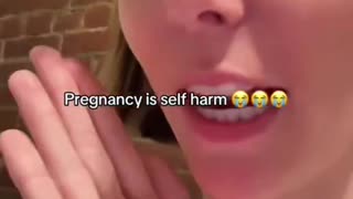 Leftist says that when she sees a pregnancy announcement, she views it as an