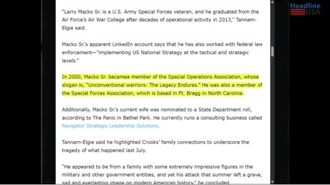 Thomas Crooks Had High-Ranking Military Officials in His Family, Including an Obama Nominee