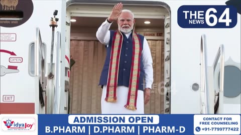PM Modi emplanes for Namibia after concluding BRICS Summit, 3-day State visit to Brazil