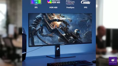 INNOCN 40 Inch Ultrawide Monitor 3440 x 1440p 144Hz PC Desktop Gaming Display, U