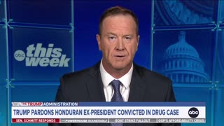 Senator Eric Schmitt (R-MO) Spars With George Stephanopoulos Over Drug Boat Strikes