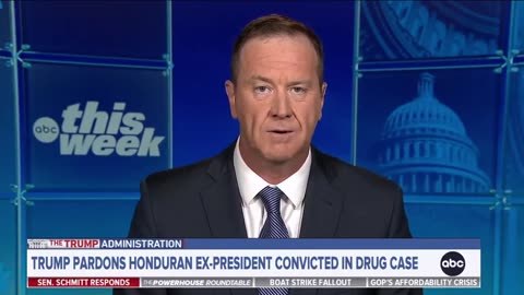 Senator Eric Schmitt (R-MO) Spars With George Stephanopoulos Over Drug Boat Strikes