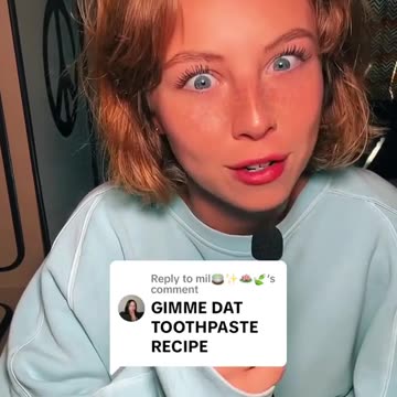 NATURAL TOOTHPASTE RECIPE