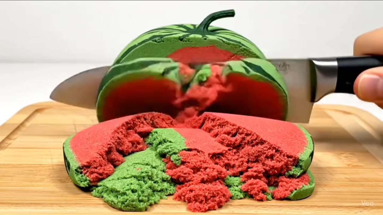 Juicy fruits… but made of sand 🍉🥭✨