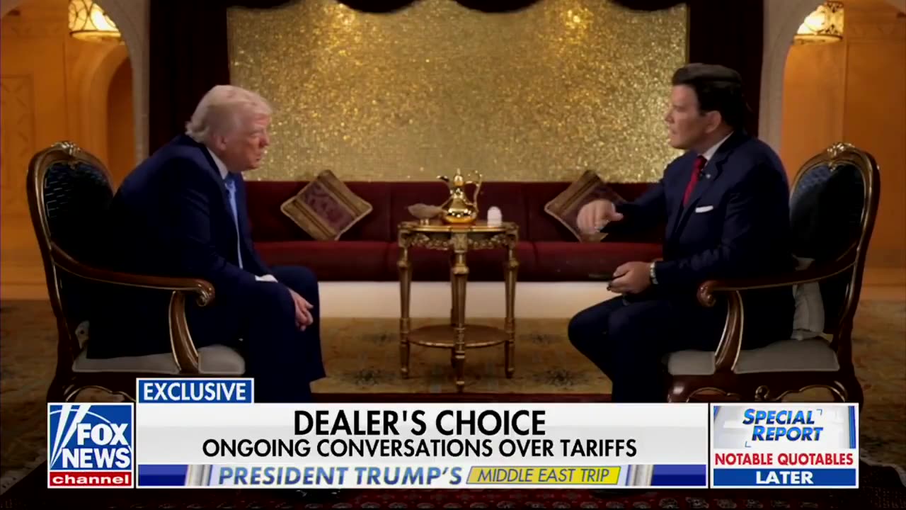 Bret Baier: “The market was really happy with the China situation.”