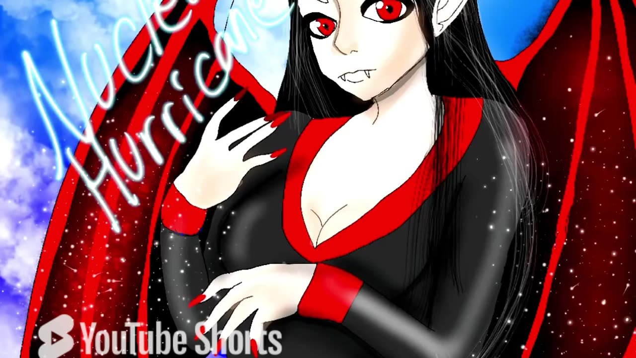 Oc speedpaint a angry vampire