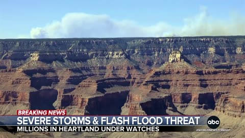 Millions under flood watches as severe storms and flash floods target Midwest
