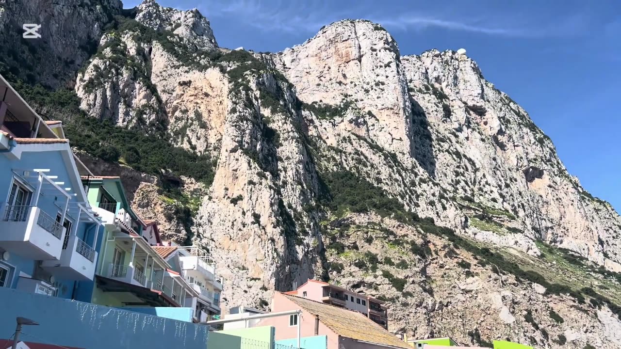 Gibraltar Catalan Bay Beach, My Lunch, February 2024