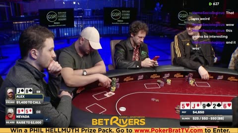 Phil Hellmuth, Jungleman, Xuan Liu, 3COIN ♦ Day 3♦ Livestream High Stakes Poker Cash Game