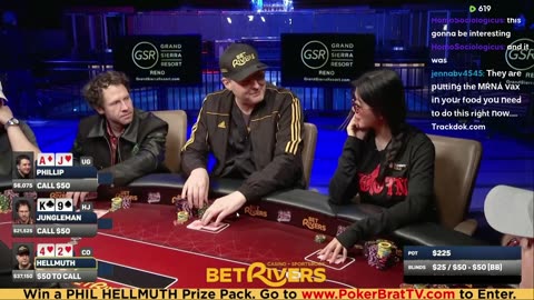 Phil Hellmuth, Jungleman, Xuan Liu, 3COIN ♦ Day 3♦ Livestream High Stakes Poker Cash Game