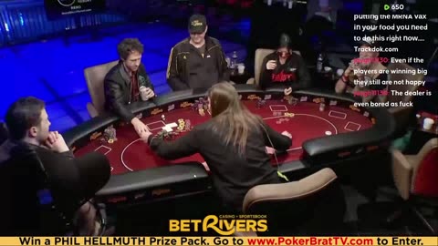 Phil Hellmuth, Jungleman, Xuan Liu, 3COIN ♦ Day 3♦ Livestream High Stakes Poker Cash Game