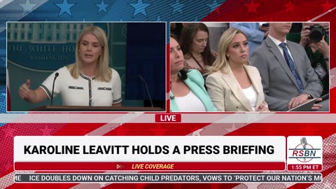 WATCH: White House Press Secretary Karoline Leavitt Holds a Press Briefing - 7/17/25
