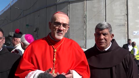 'After two years of darkness, we need light,' says Latin Patriarch of Jerusalem