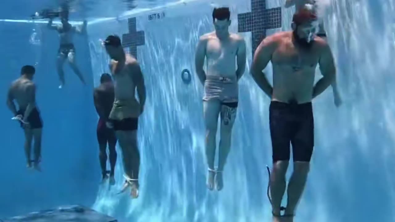 Military water training is crazy