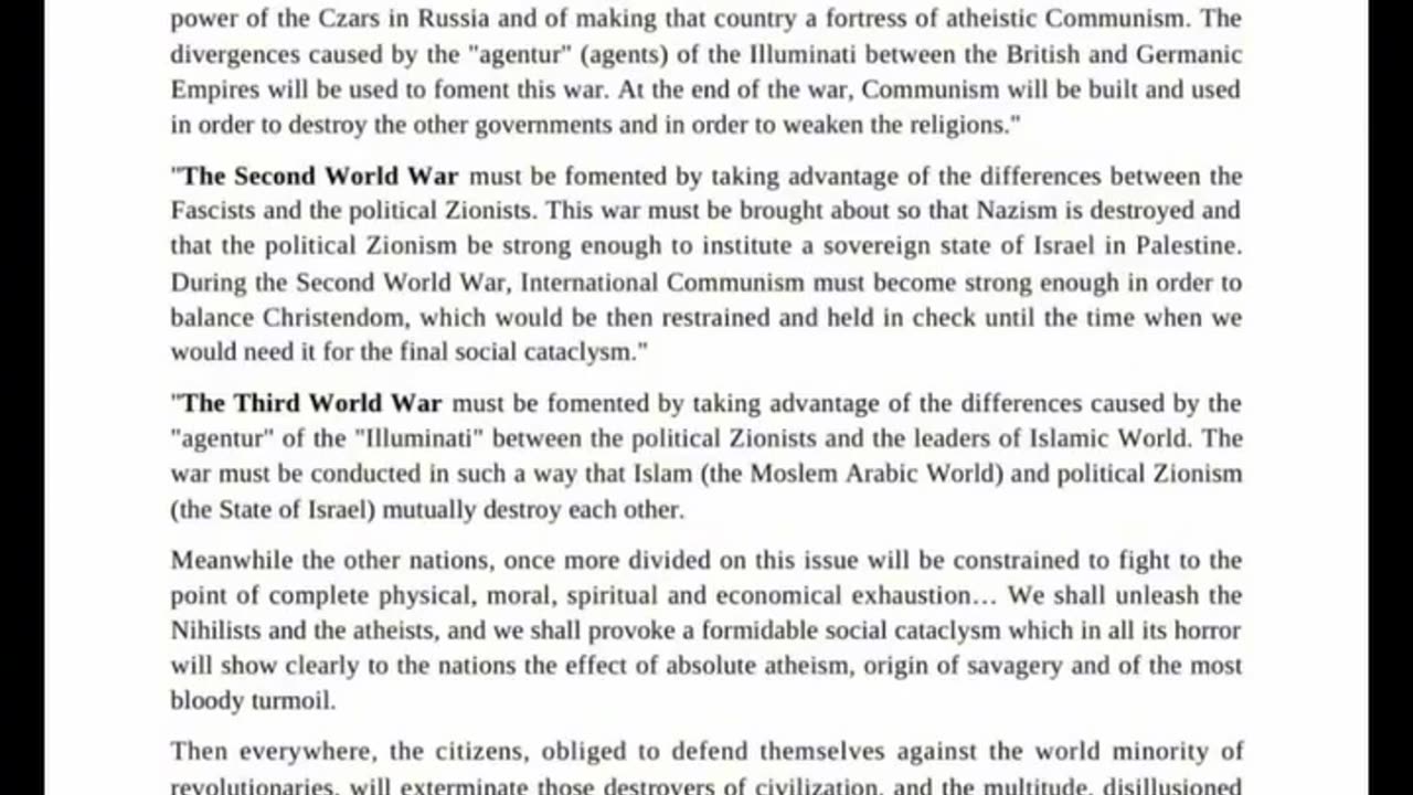 I don't think they anticipated the impact of the internet