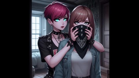 ASMR Story - Girl Possessed by Ghost Ties Up and Gags Her Friend [handgag] [tied up] [gagged]