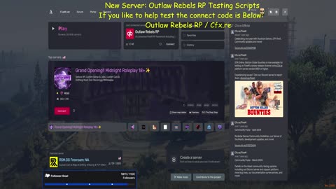 GTA V RP (Outlaw Rebels RP)