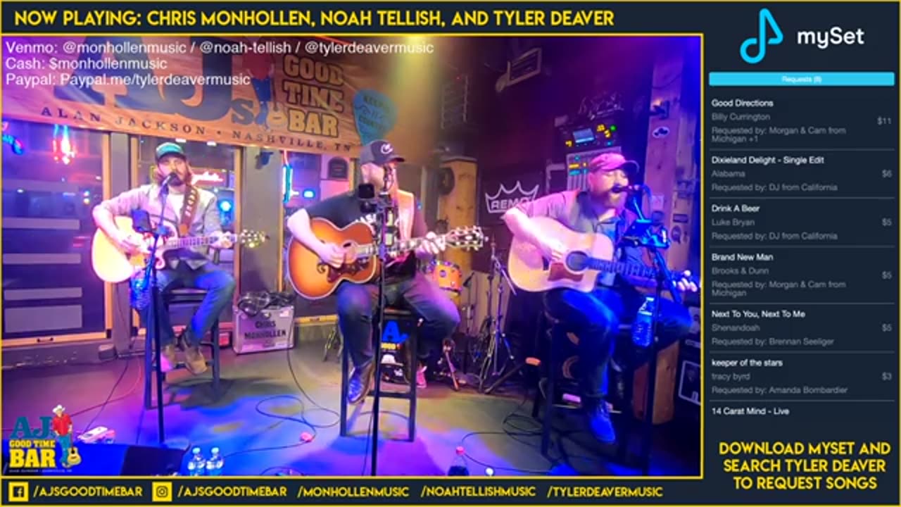 MARCH 23 2020 LIVE AT AJ'S BAR