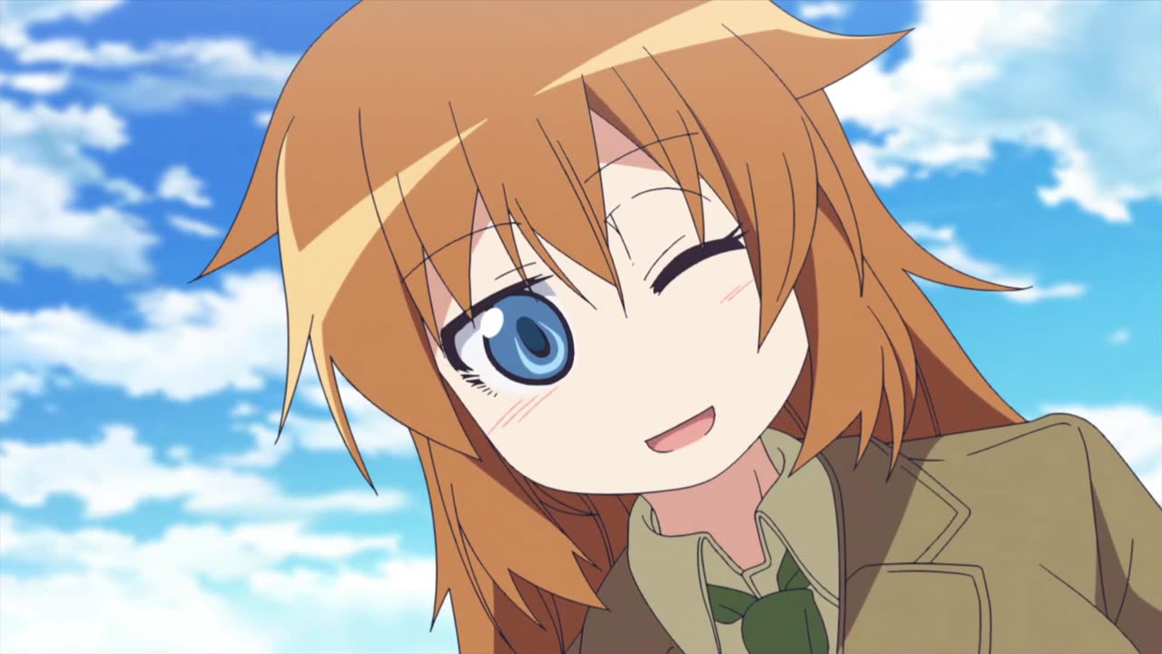 Strike Witches: 501st Joint Fighter Wing Take Off! - Shirley tells Yoshika a secret