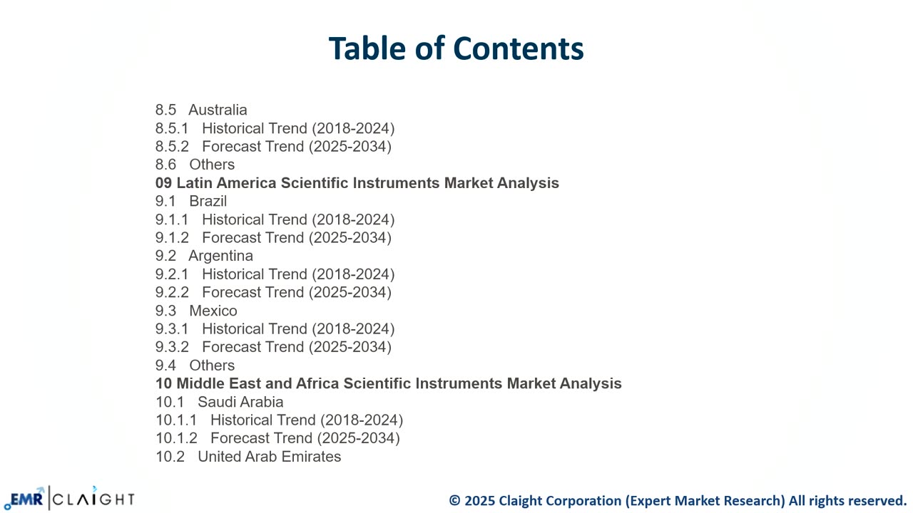 Scientific Instruments Market Size and Outlook 2034