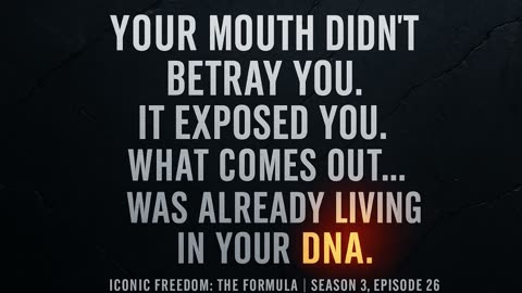 Iconic Freedom The Formula | Season 3, Episode 26 - The Forensics of Apology - Salve of Sentiment