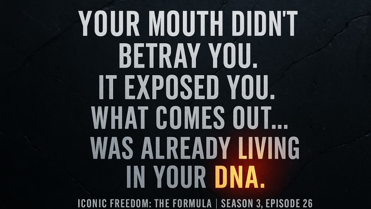 Iconic Freedom The Formula | Season 3, Episode 26 - The Forensics of Apology - Salve of Sentiment