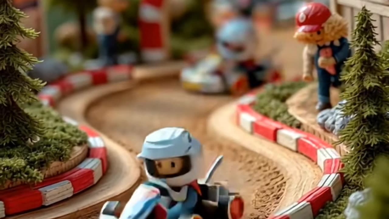 Go-Karts in Mini World so much 🏁