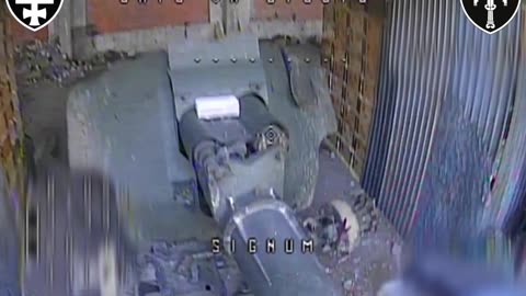 Russian Heavy Guns Found Hidden Amongst Ruins of Auto Shops and Construction Waste