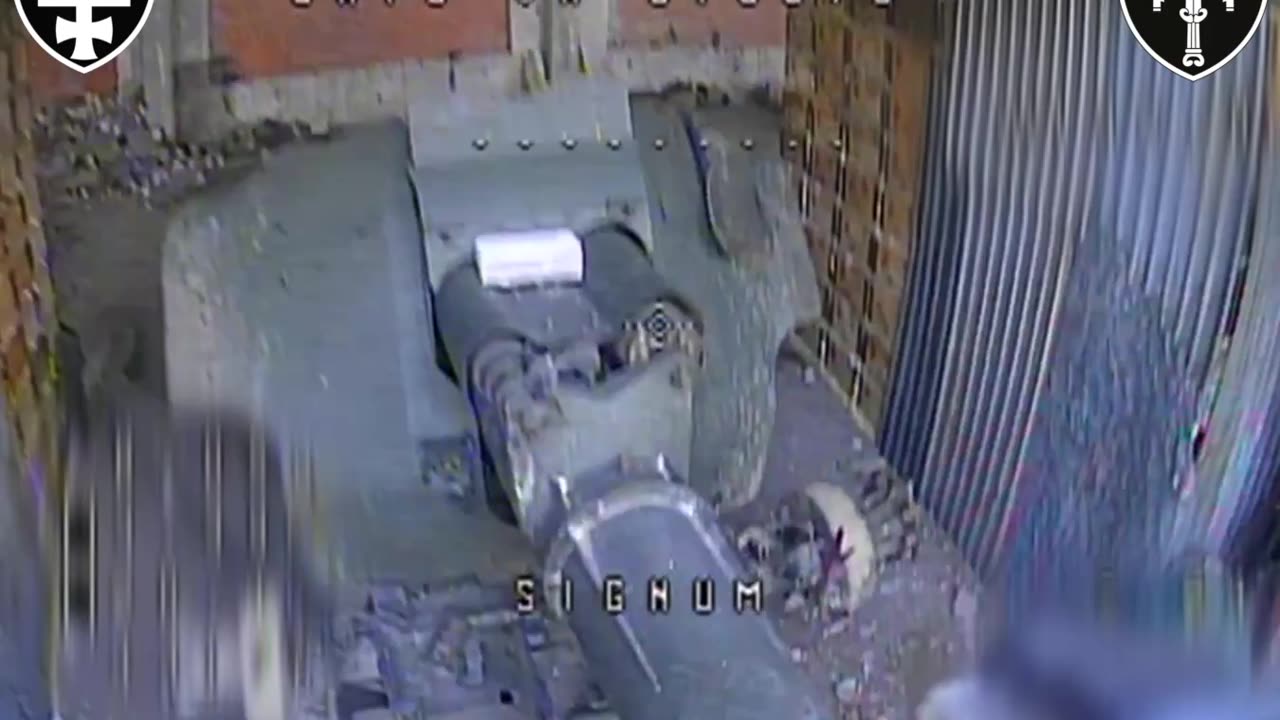 Russian Heavy Guns Found Hidden Amongst Ruins of Auto Shops and Construction Waste
