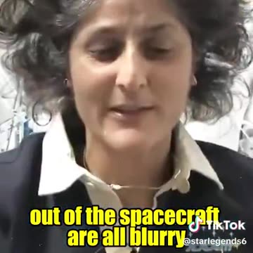 The feet of Sunita and Butch (NASA Hoax)