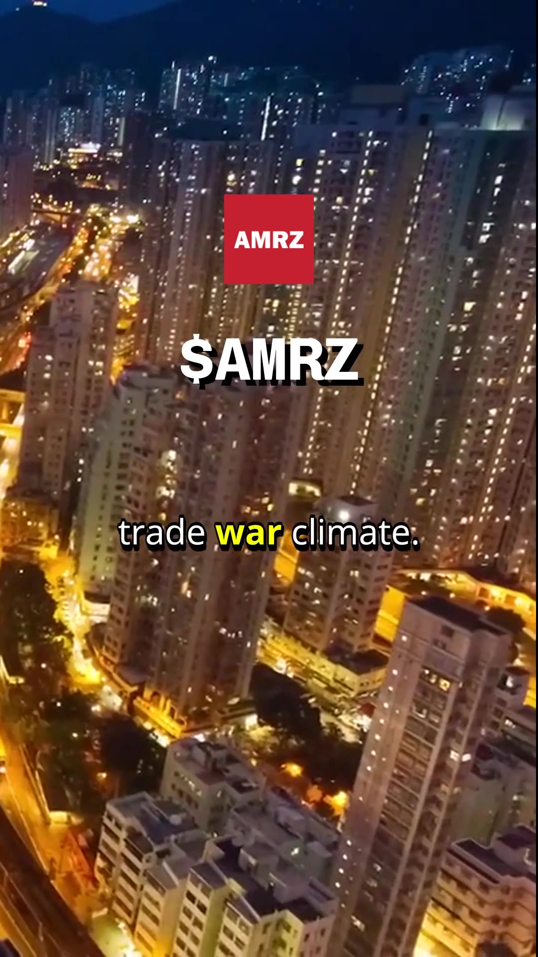 Amrise Storms NYSE with Bold Market Entry $AMRZ #stonks #investing #genbet