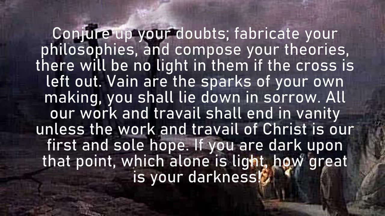 The Three Hours of Darkness - Charles Spurgeon (1886)