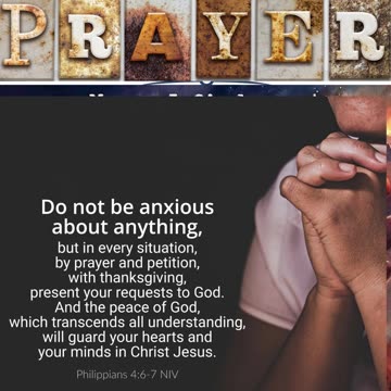 Prayer to be Anxious for Nothing #youtubeshorts #grace #jesus #mercy #faith #fyp #trust #joy #bless