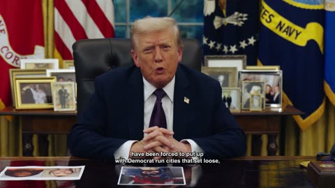 President Donald J. Trump denounces senseless crime in Democrat-run cities & the horrific