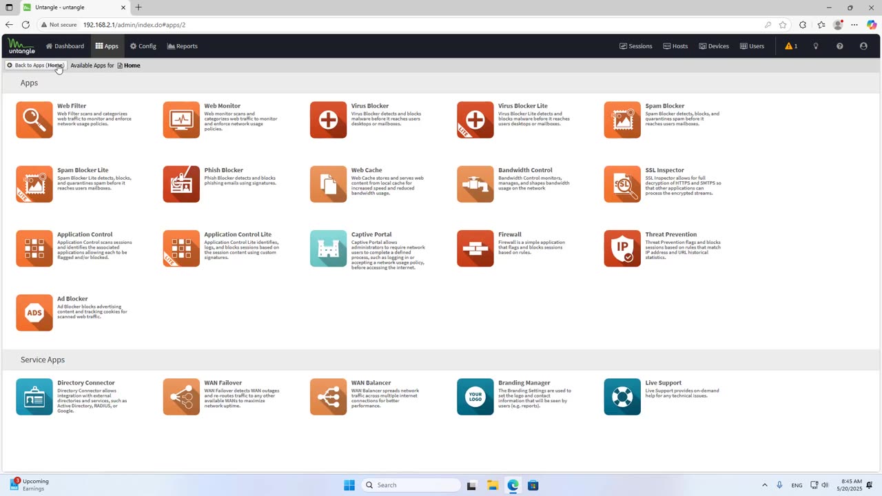 How to Block Internet of Any Computer on Untangle Firewall