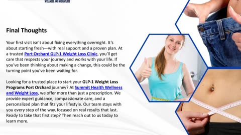 What To Expect At Your First Visit To A GLP-1 Weight Loss Clinic