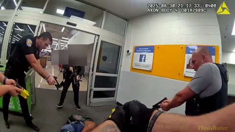 Bodycam video released in Walmart machete attack that injured Fort Pierce officer