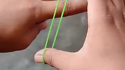 rubber band magic shorts Tutorial