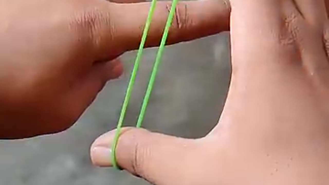 rubber band magic shorts Tutorial