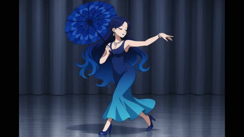 Blue petals V10