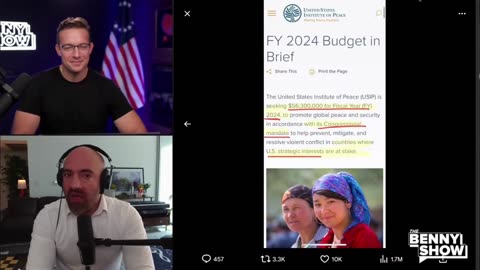 USAID exposed as providing funding...