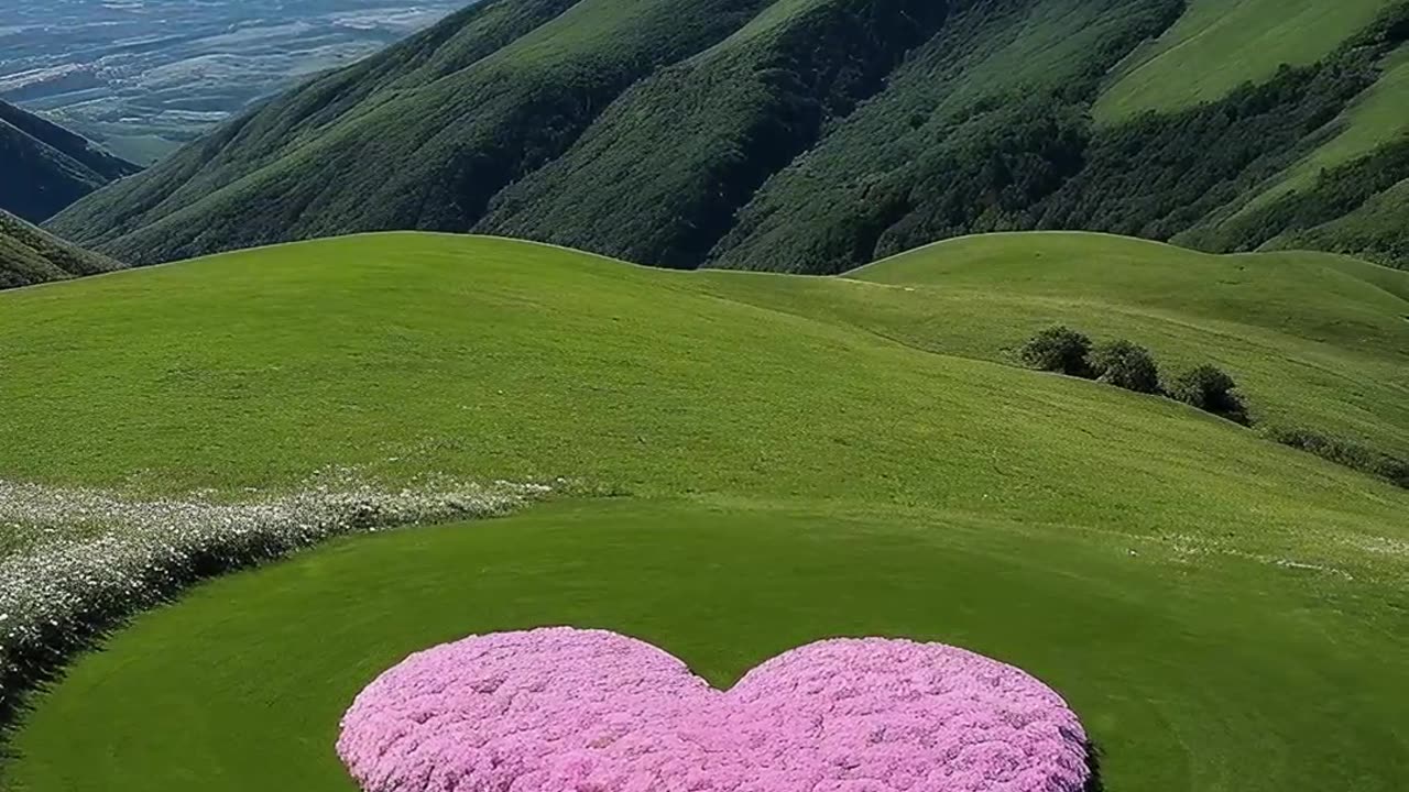 Of course I have to share such a romantic scene with you