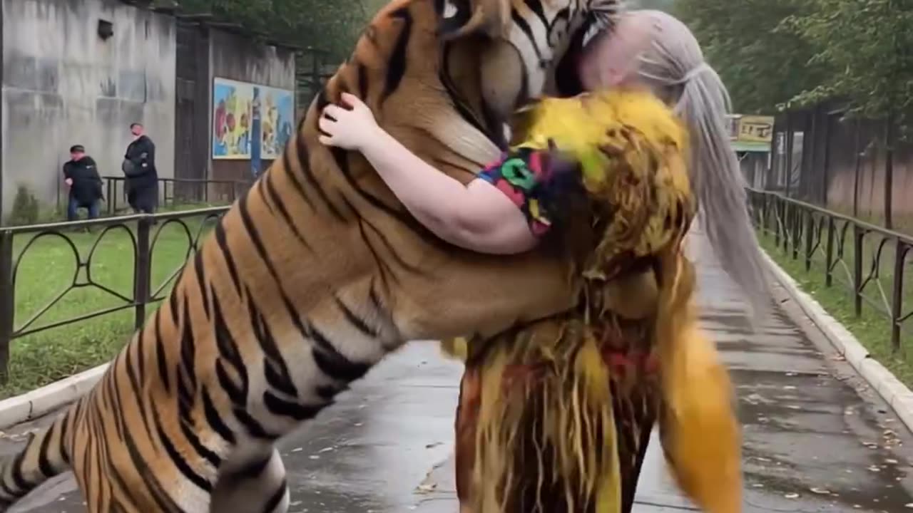 Tiger and grandma