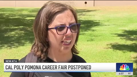 Cal Poly Pomona cancels job fair over federal agencies' pending attendance