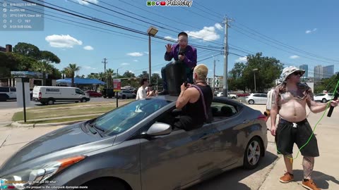🔴 LIVE: Ice Poseidon's Scavenger Hunt 2.0 Austin Texas Day 1 (Only streaming reading Kick chat)