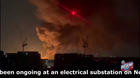 🔥 Major Fire at Electrical Substation in West London 🔥