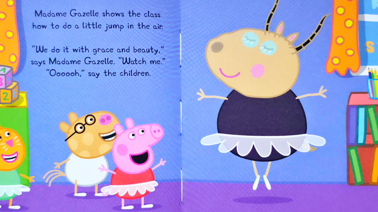 Ballet Lesson | Peppa Pig | Read Aloud for kids
